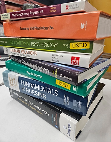 Search for course materials for your upcoming term.