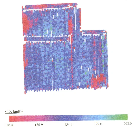 Picture of Yield Map Field 4 Corn - 1999